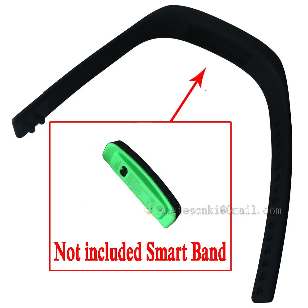 Новый черный резиновый ремешок для смарт браслета Ra.zer Nabu X|strap for|strap bandstrap strap |