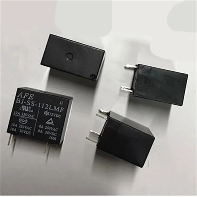 Новое 12В реле BJ SS 112LMF LM12VDC DC12V 5В 12А 4PIN BJSS112LMF 250vac с высокой чувствительностью и