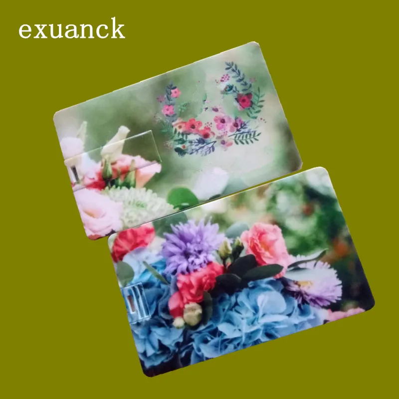Exuanck изготовленным на заказ логосом считать банковскую карту флеш-накопитель