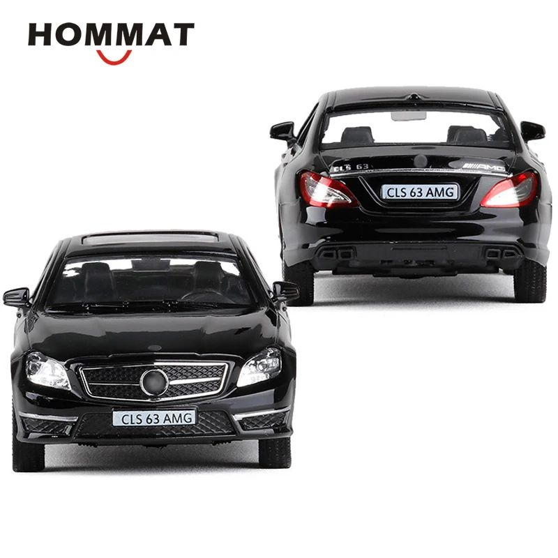 HOMMAT моделирование 1:36 Масштаб CLS 63 AMG Модель автомобилей сплав 1/36 литье под
