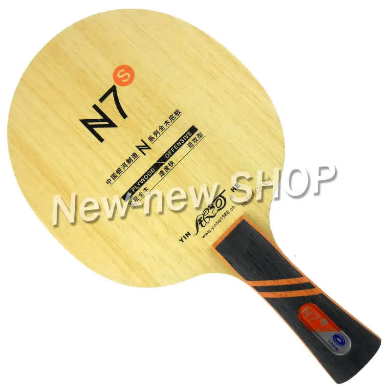 Galaxy Yinhe n7s N 7 s наступление n-7 обновления Настольный теннис лезвие Shakehand FL для