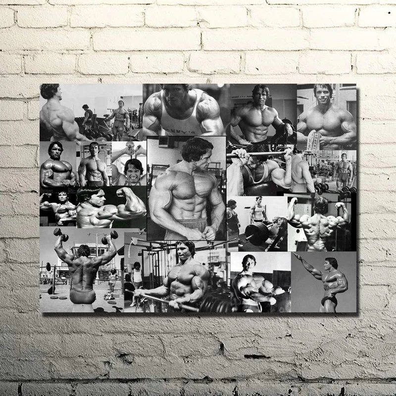 POPIGIST-Bodybuilding Motivational Quote Art Silk Poster Print 13x18 inches Gym Room Decor Fitness Sports Picture 003