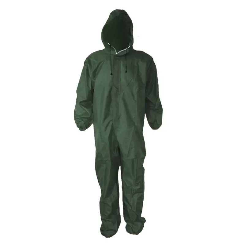 Green XXXL Водонепроницаемый дождевик для мотоциклиста, комбинированный дождевик, цельный комбинезон для работы на открытом воздухе, дождевик для мотоциклиста - Цвет: Green XXXL