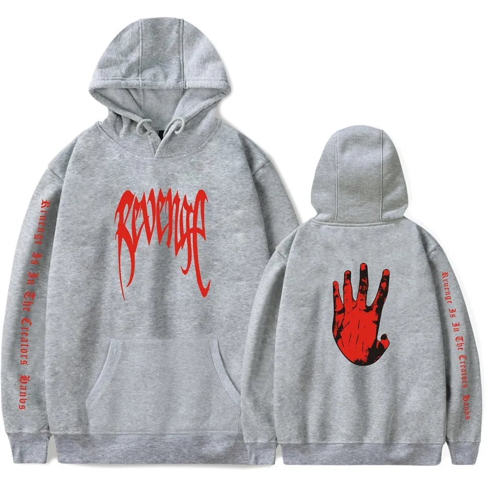 

Xxxtentacion Revenge Hoodies Men/Women Hoodies Rapper Hip Hop Hooded Pullover Sweatershirts Male/Woman Clothes