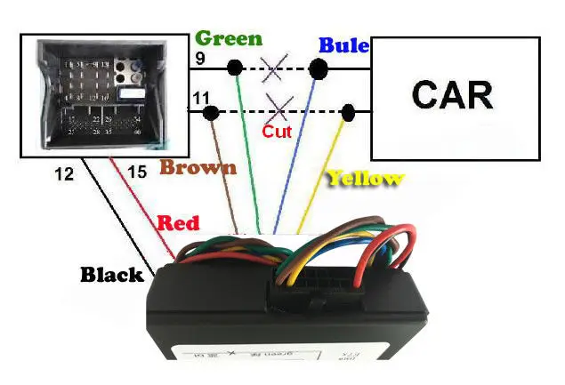 Для BMW CIC SatNav Retrofit/адаптер/эмулятор E60 E61 E63 E64 CAN FILTER| |