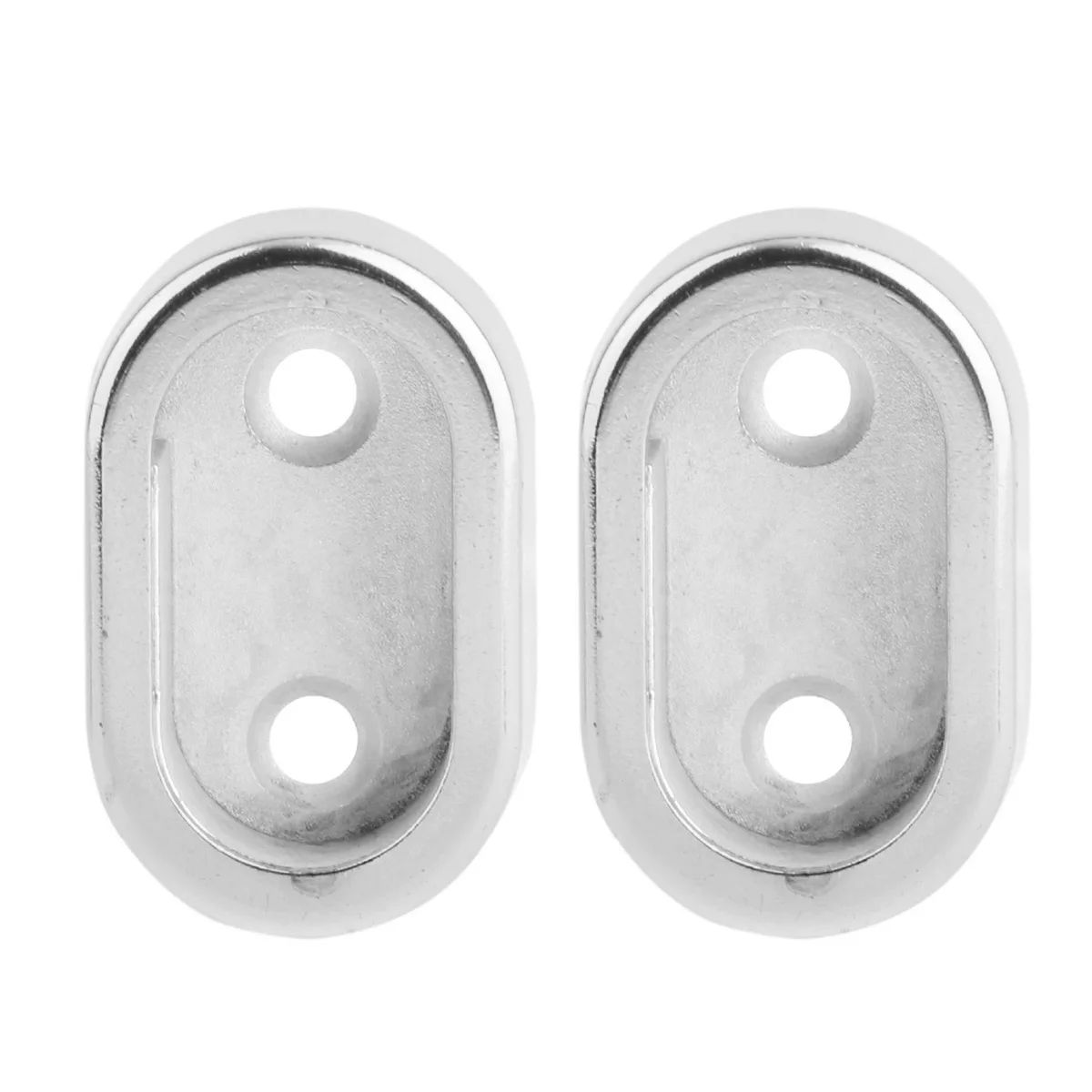 IEFIEL10Pcs опора для шкафа из цинкового сплава, держатель для одежды, кронштейн, подвесной стержень, фитинг для домашней одежды, торцевая опора, фланец гнезда