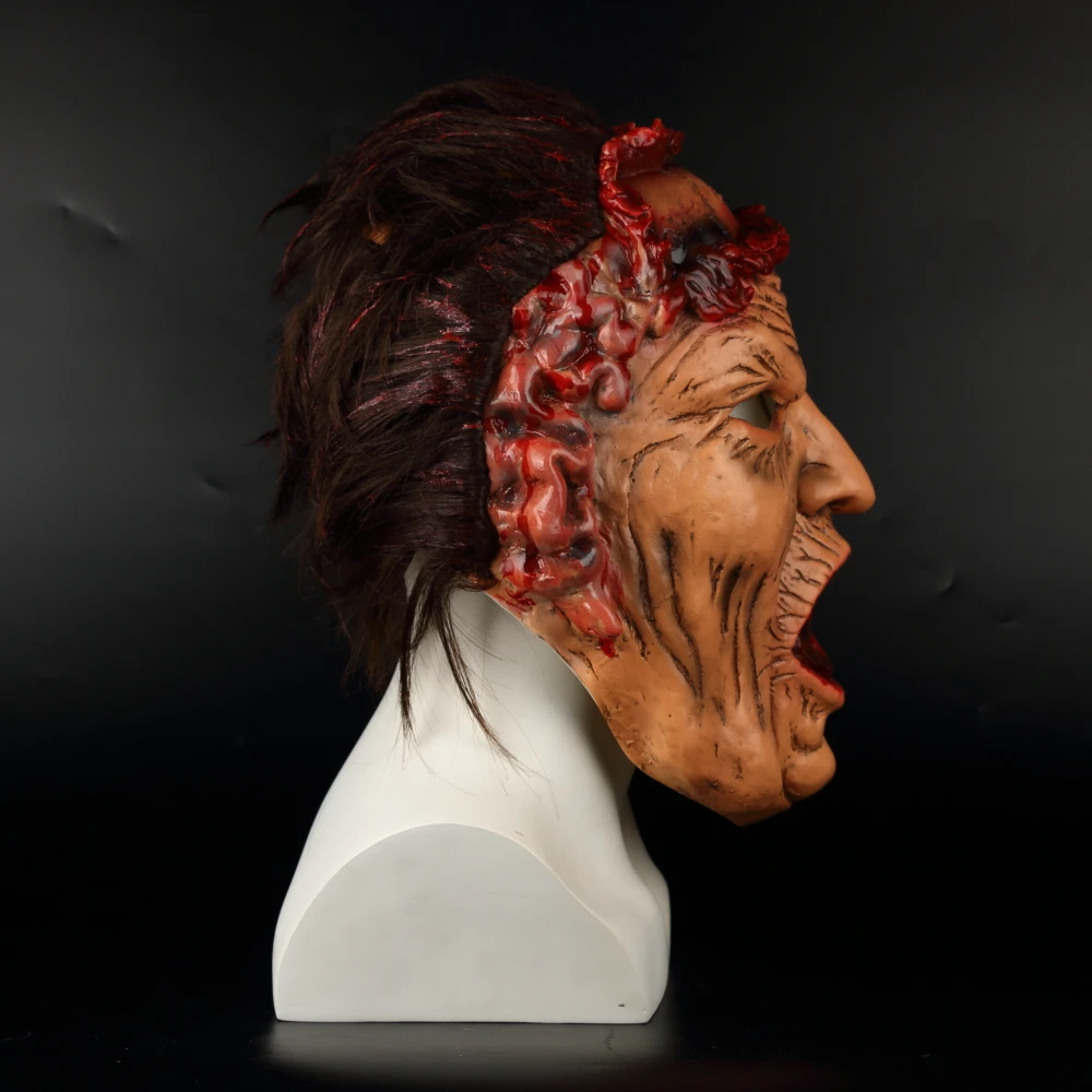 Гнилые уход за кожей лица маска Хэллоуин Косплэй страшные старухи ведьмы на