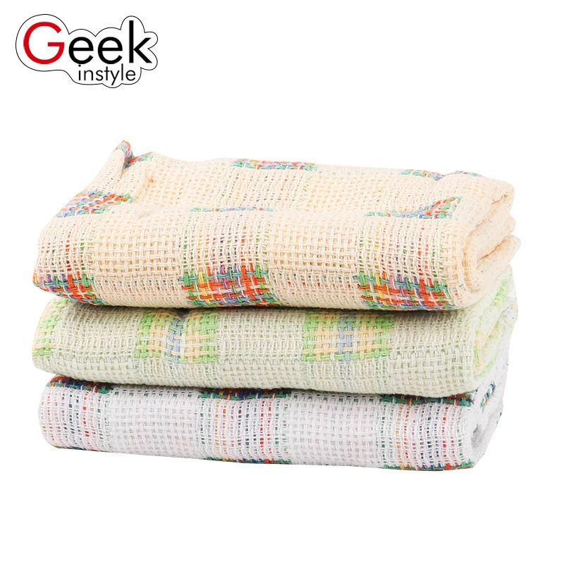 Geekinstyle 3 шт./лот хлопок 35*35 см ткань для кухонной посуды Высокоэффективная