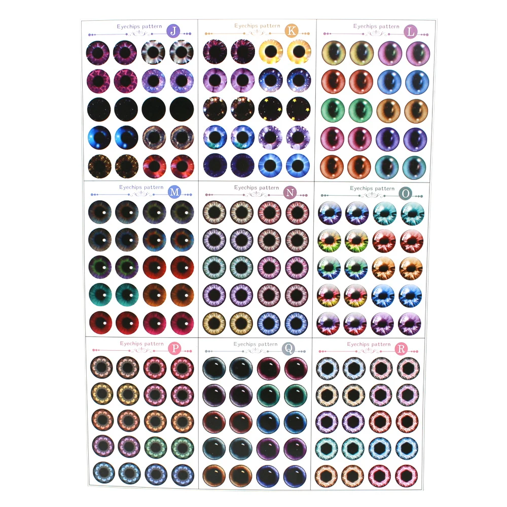 Бесплатная доставка Специальные глаза чипсы ТОЛЬКО узорная бумага подходит для 1/6 куклы Блайз 30см бжд ДИЙ модные аксессуары ICY (J-R) вкл.