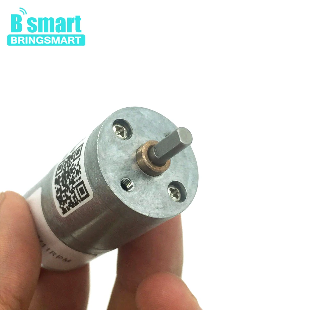 JGA25-2418 бесщеточным Мотором 12V 24V мотор-редуктор с 8,5-1977 об./мин. Micro двигатели постоянного тока для игрушек Другое Bringsmart бренд