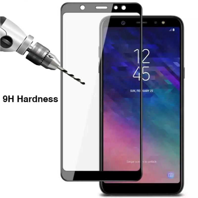 Для samsung a6 plus Защитное стекло для экрана для samsung Galaxy a6 закаленное стекло a6plus a6+ a 6 защитная пленка