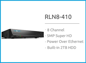 Reolink 5MP Poe камера системы 8ch PoE NVR и 4 ip-камеры с питанием по Poe пуля открытый HD видео аудио наблюдения комплект 2 ТБ HDD RLK8-410B4-5MP
