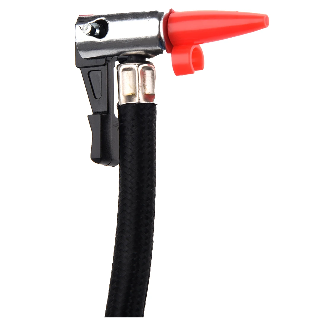 Черный цифровой портативный электронный воздушный компрессор для шин 12 В насос