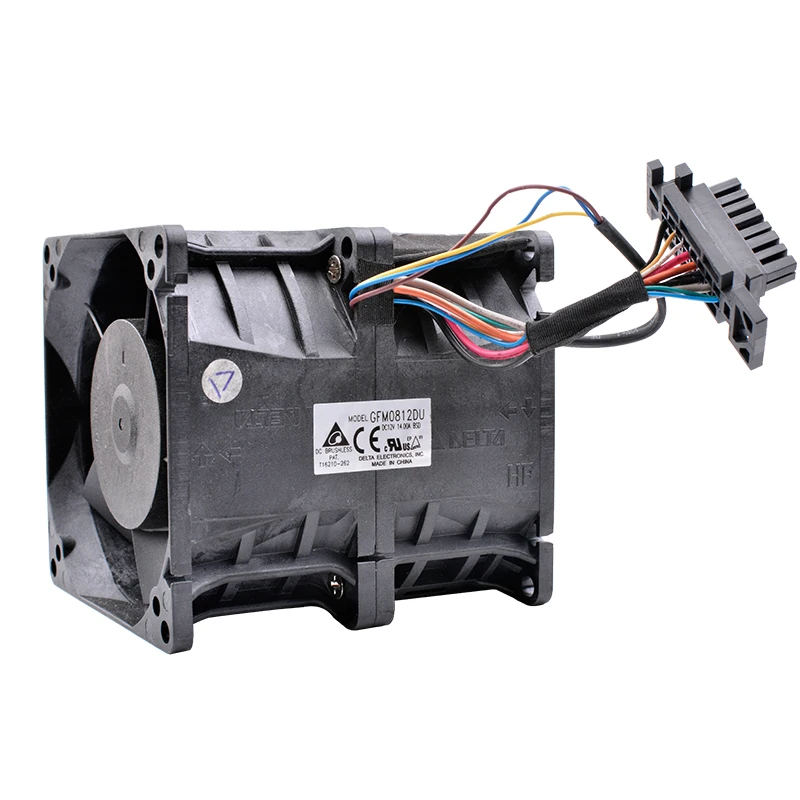 GFM0812DU 80x80x85 мм (8 см) DC12V 14A мощный наддувом Вентилятор охлаждения|Кулеры и системы