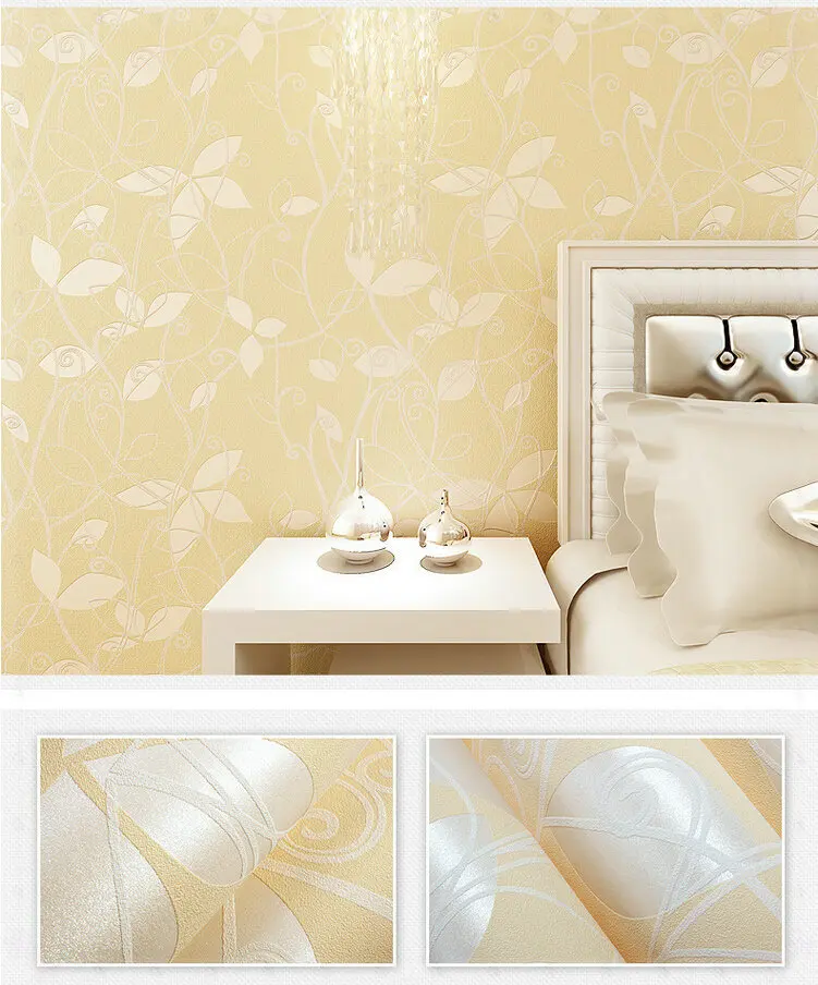 2014 Modern European non woven 3D wallpaper bedroom TV background the living room modern papel de parede new | Обустройство дома