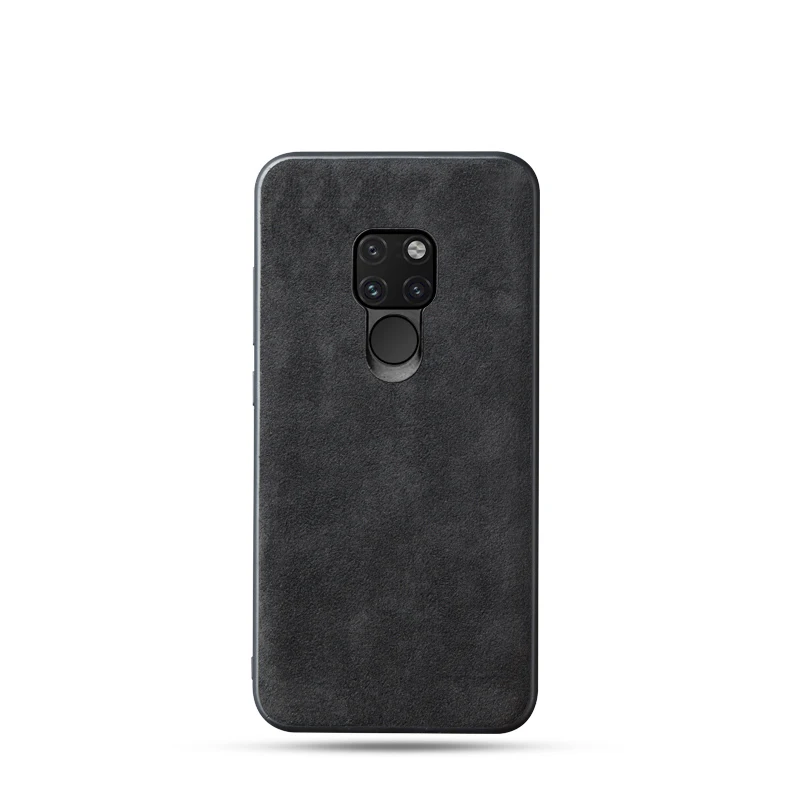 Итальянский роскошный замшевый кожаный чехол для Huawei Mate 20 pro 10 Pro чехлы корпус