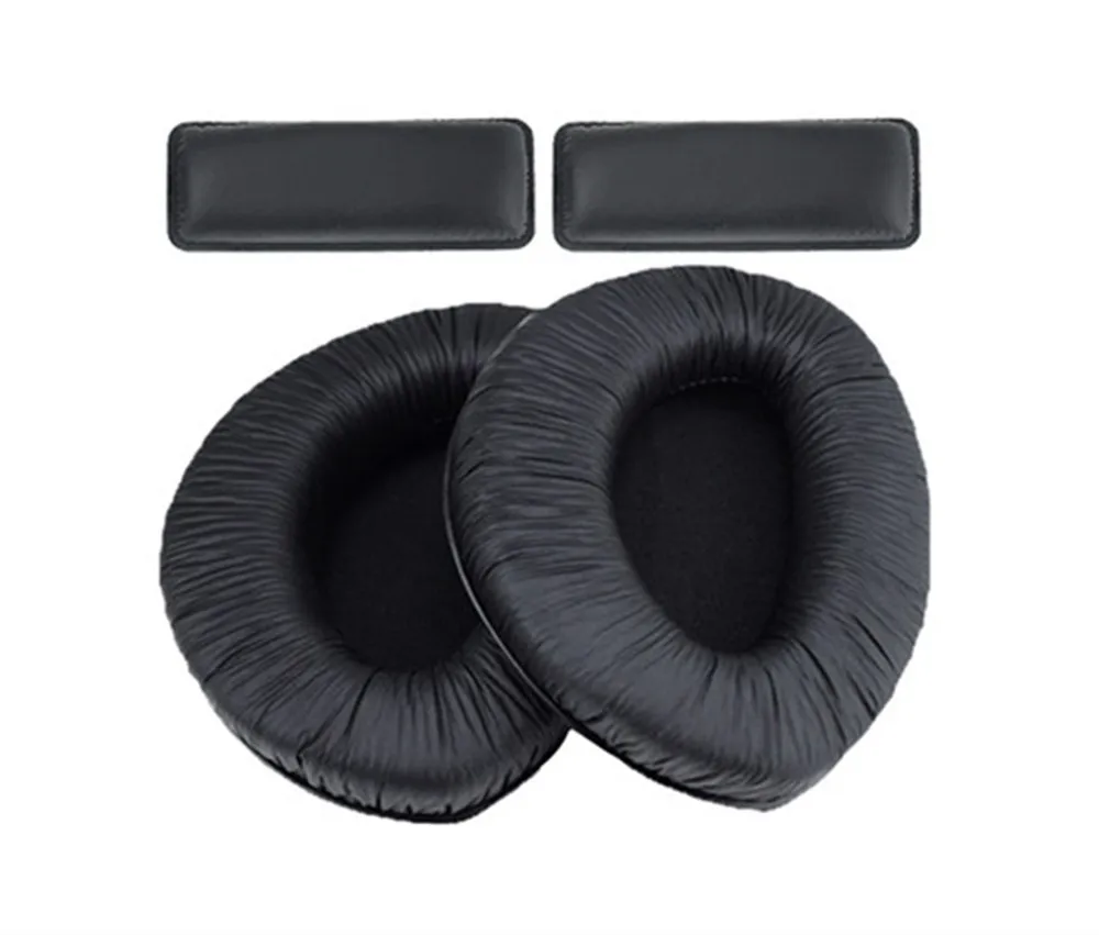 1 set of Leather Whiyo амбушюры для Sennheiser RS160 RS170 наушники Чехлы подушки для наушников Запасные части - Цвет: 1 set of Leather