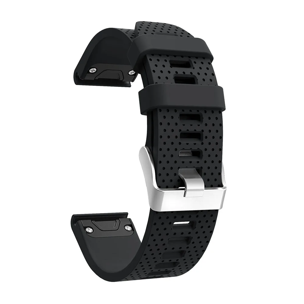 Лучшая цена из силикагеля, мягкий ремешок Ремешок Браслет ремешок для Garmin Fenix 5S часы замена силиконовые наручные