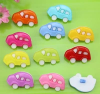 set of 200pcs big combined buttons 25mm shiny kawaii cars buttons car earrings children diy scrapbooks deco lk0033