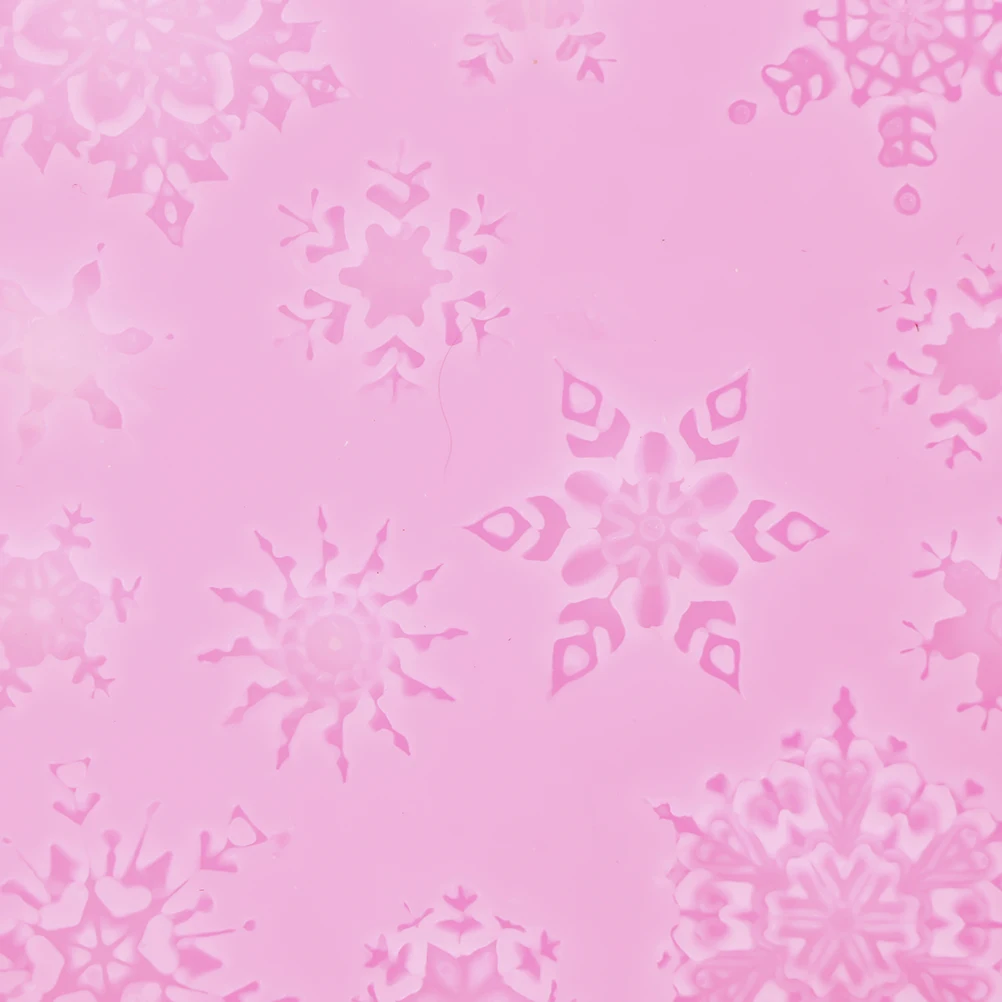 1 шт. силиконовая форма для мастики в форме снежинки|cake decorating|snowflake shapesmold christmas |