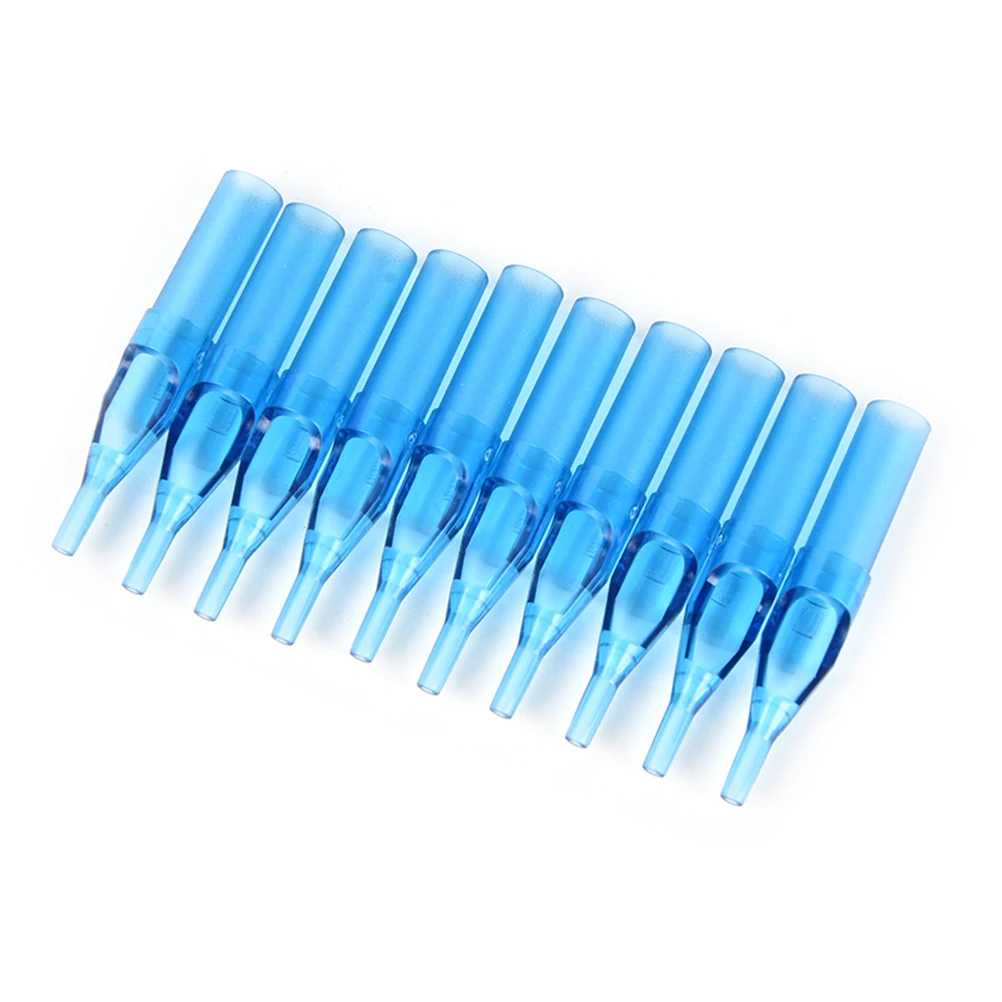 10 шт./лот смешанные стерильные одноразовые наконечники для тату пистолета 3/5/7/9R