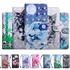 Чехол для Huawei Y5 Lite 2018 DRA LX5 Etui, высококачественный модный Чехол-бумажник с мультяшным рисунком, кожаные откидные чехлы для Huawei Y5Lite 2018, DRA-LX5