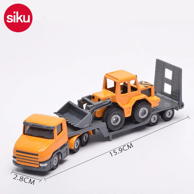 e SIKU литая модель автомобиля 1: 64 трактор ракетный вертолет фермерский трейлер грузовик сплав модель автомобиля игрушка - Цвет: e