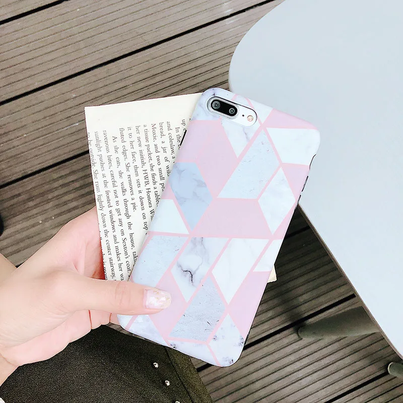 Роскошные Мрамор узор чехол для iphone X 7 8 плюс силиконовый Мягкие TPU Чехлы 6 S Plus