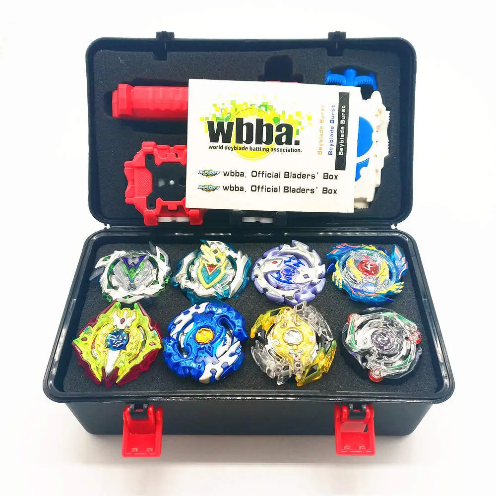 BOX 5 Новые пусковые установки Beyblade Toupie Bayblades металлические черные гальки набор burst Fafnir коробка bey blade Bey blade игрушки для Childn - Цвет: BOX 5