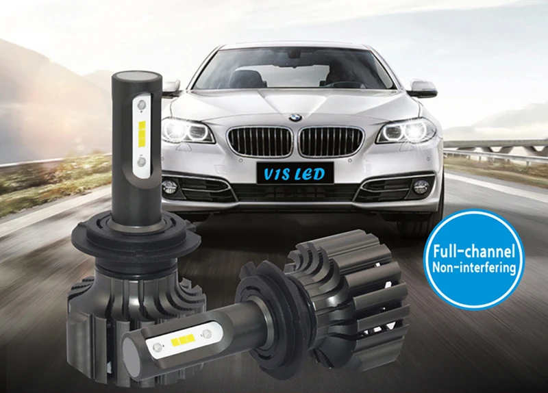 D1 D2 D3 D4 D1S D2S D3S D4S D1R D2R D3R D4R светодиодный фар 8000LM 60W 6000K Автомобильные светодиодные лампы для автомобильных фар фары Conversion Kit 12V 24V