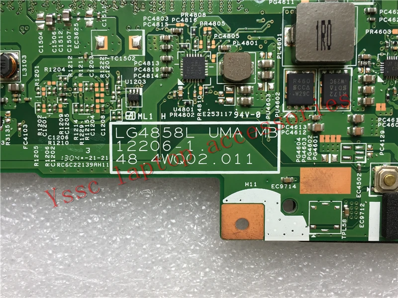 Бесплатная доставка новинка 55.4WQ01.045 LG4858L для материнской платы Lenovo G480 с одним