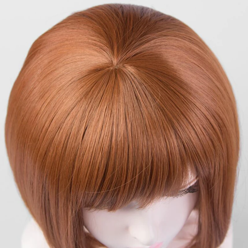 

AniHut Ochako Uraraka Boku Wig No Hero Academy Synthetic Academy Red Short Cosplay Wig Anime My Hero Cosplay Ochaco Uraraka