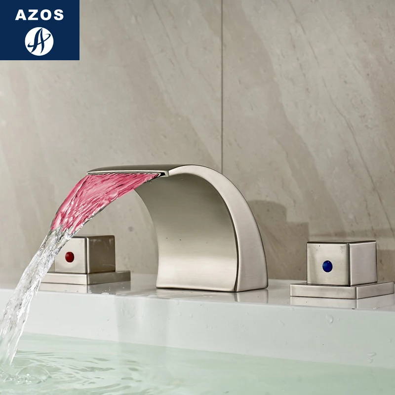 Смеситель для раковины ванной комнаты на бортике смеситель горячей и холодной