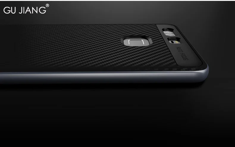 GU JIANG брендовый роскошный классический двухслойный чехол 2 в 1 для Huawei P9