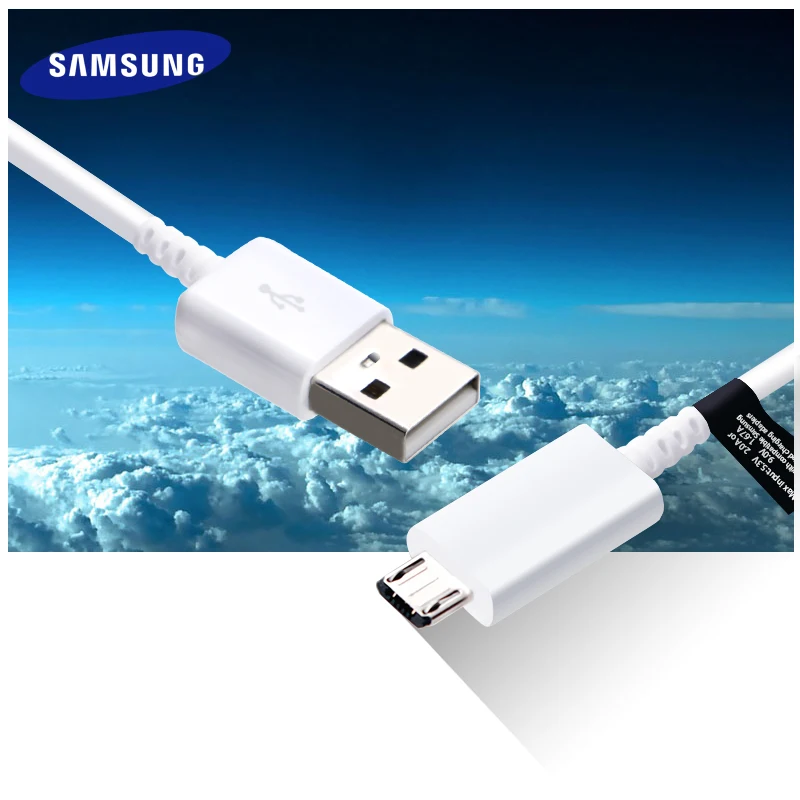 Кабель Micro USB Samsung оригинал для S6 S7edge 2A быстрой передачи данных S7 S6edge A5 A7 A8 A9 C5 J1 J2 J3 J5