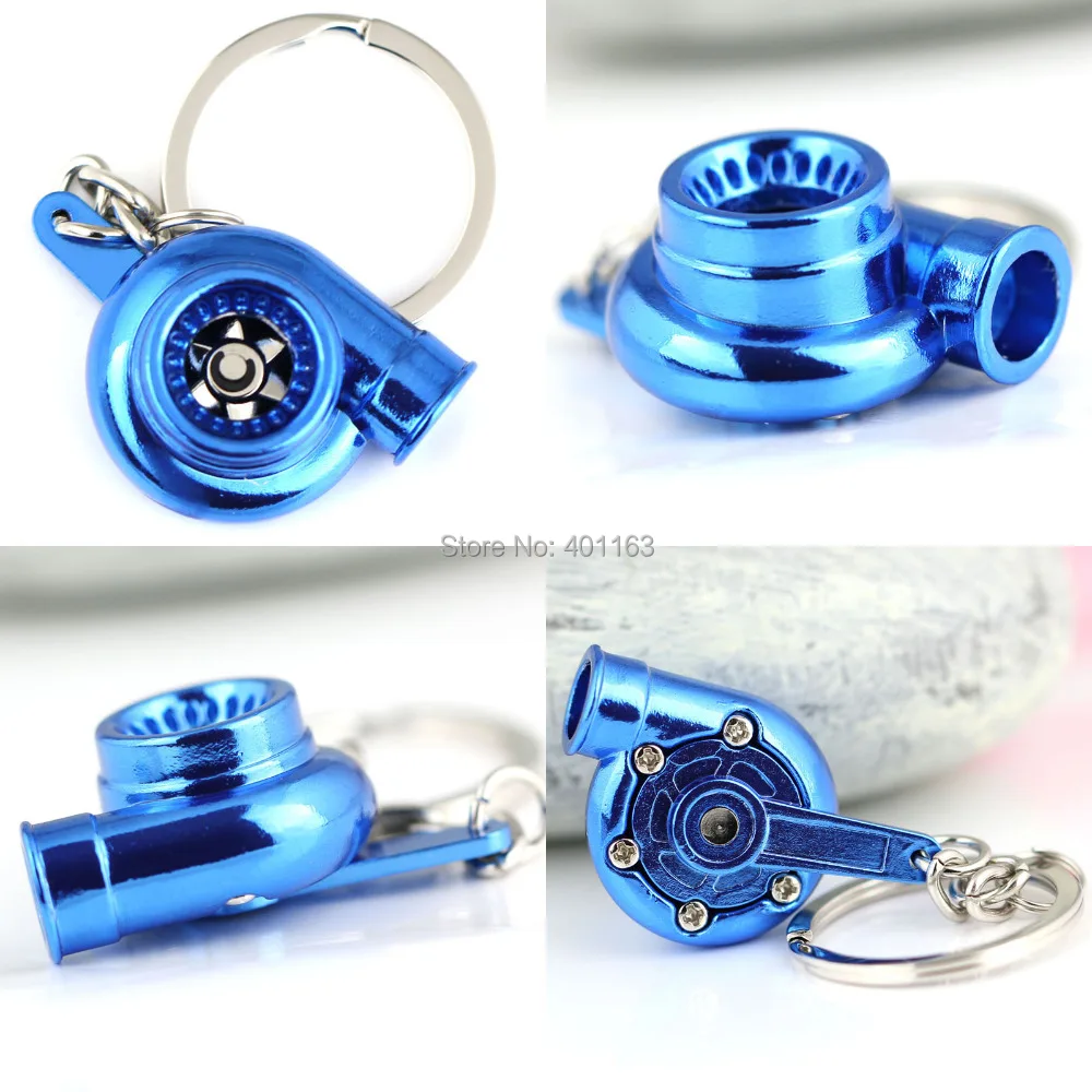 Брелок с турбонаддувом брелок покрытием из анодированного металла