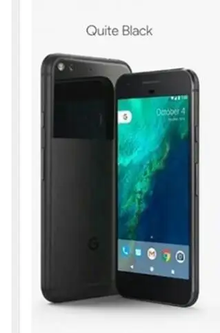 Black Разблокированный сотовый телефон htc Google Pixel X/XL 5,0/5,5 дюймов экран 4G LTE 4 Гб ram 32 ГБ/128 ГБ rom телефон - Цвет: Black