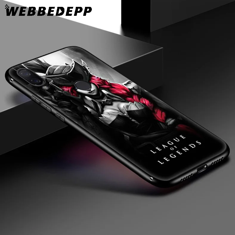 Мягкий чехол WEBBEDEPP League of Legends для Xiaomi Redmi K20 7A 4A 4X 5 5A 6 6A S2 Note 8 4 7 Pro Plus Prime |