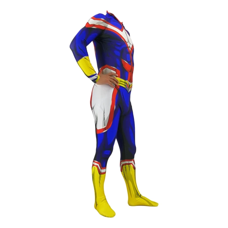 Женский костюм для костюмированной вечеринки All Might My Hero academic Boku no боди из лайкры с