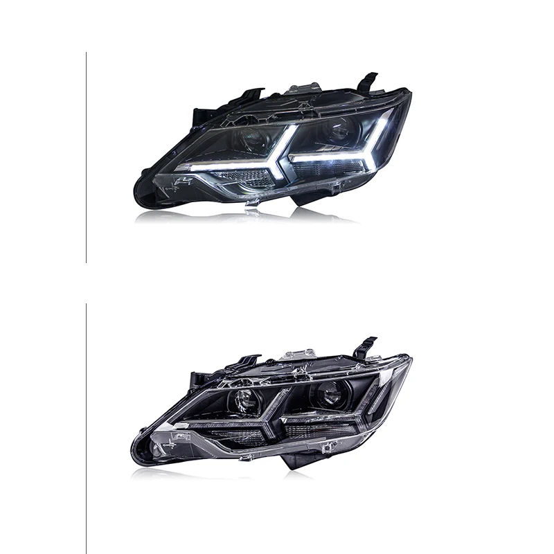 Для Toyota Camry головной свет лампы светильник s сборки LED DRL HID ксеноновый 2014 2015 год