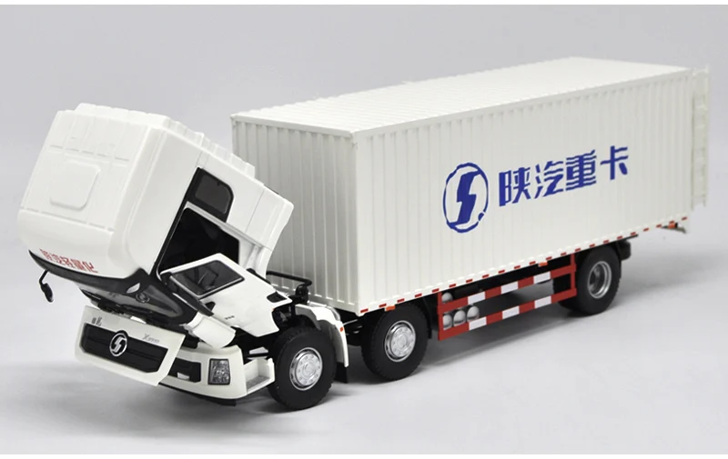 Изысканная модель сплава 1:24 SXQC Delong X3000 контейнер седельный тягач транспортных средств литая игрушка модель для сбора украшения