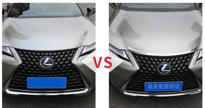 ABS Хром Передняя решетка бампера капот крышка двигателя планки для 19 Lexus UX UX200 UX250h UX260h