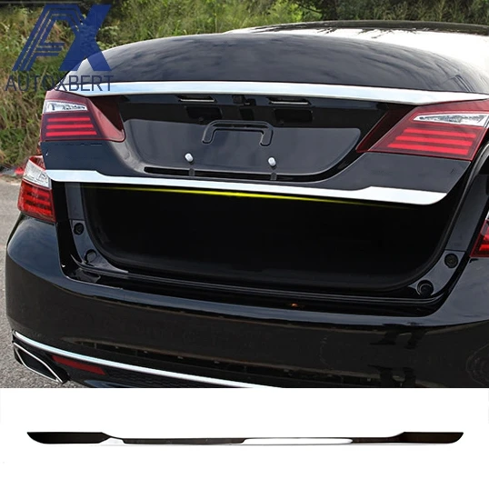 

Chrome Rear Trunk Styling Door Cover Molding Garnish Tail Gate Cover Trim Strip For Honda Accord Sedan 2014 - 2016 2017 9th