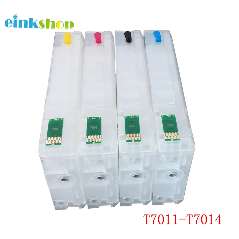 Einkshop T7011 T7014 многоразовый картридж с чернилами для картриджей Epson зеркальной
