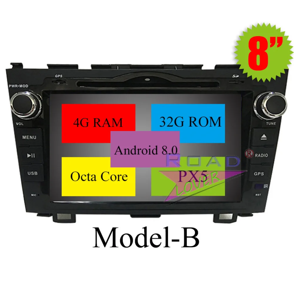 TOPNAVI 4G + 32GB Новый Android 8 0 Восьмиядерный автомобильный головный блок dvd плеер для Honda