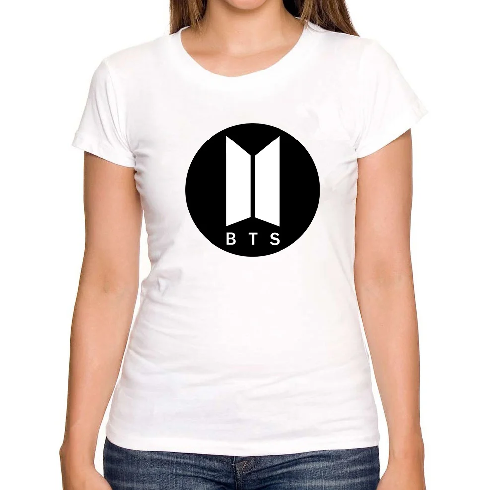 LEOMAN 2018 BTS Bangtan Boys WINGS SUGA V Album Live Print Loose Shirts Hip Hop Tshirt T Shirt Short Sleeve Tops T-shirt | Женская