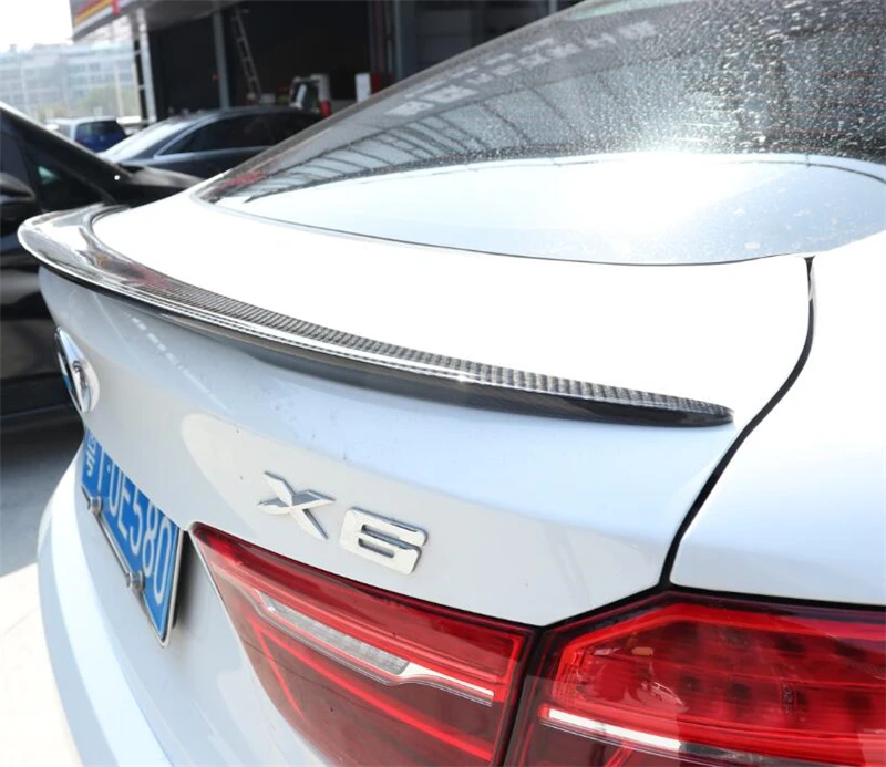 Спойлер из углеродного волокна для BMW X6 E71 2008 2014 Высокое качество Спойлеры Авто