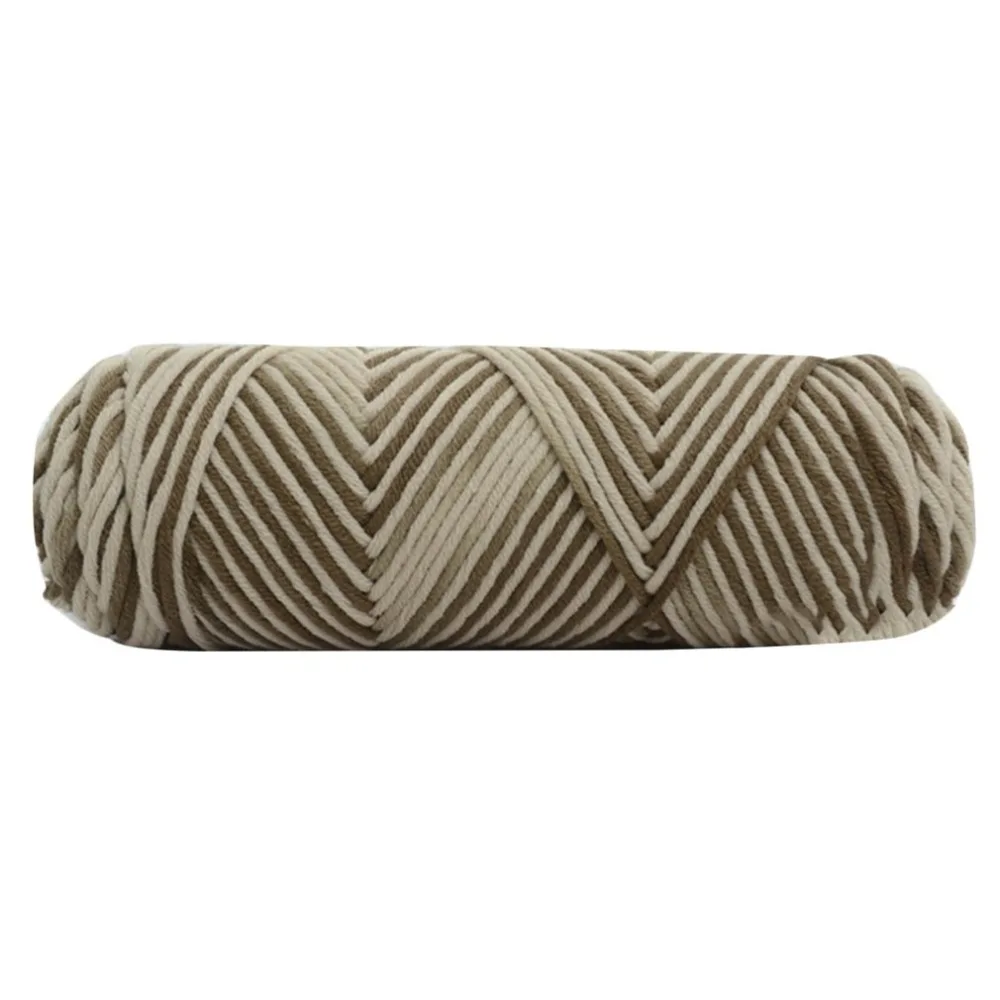 1 рулон вязания крючком хлопчатобумажная пряжа молочного цвета шнур 8 нитей