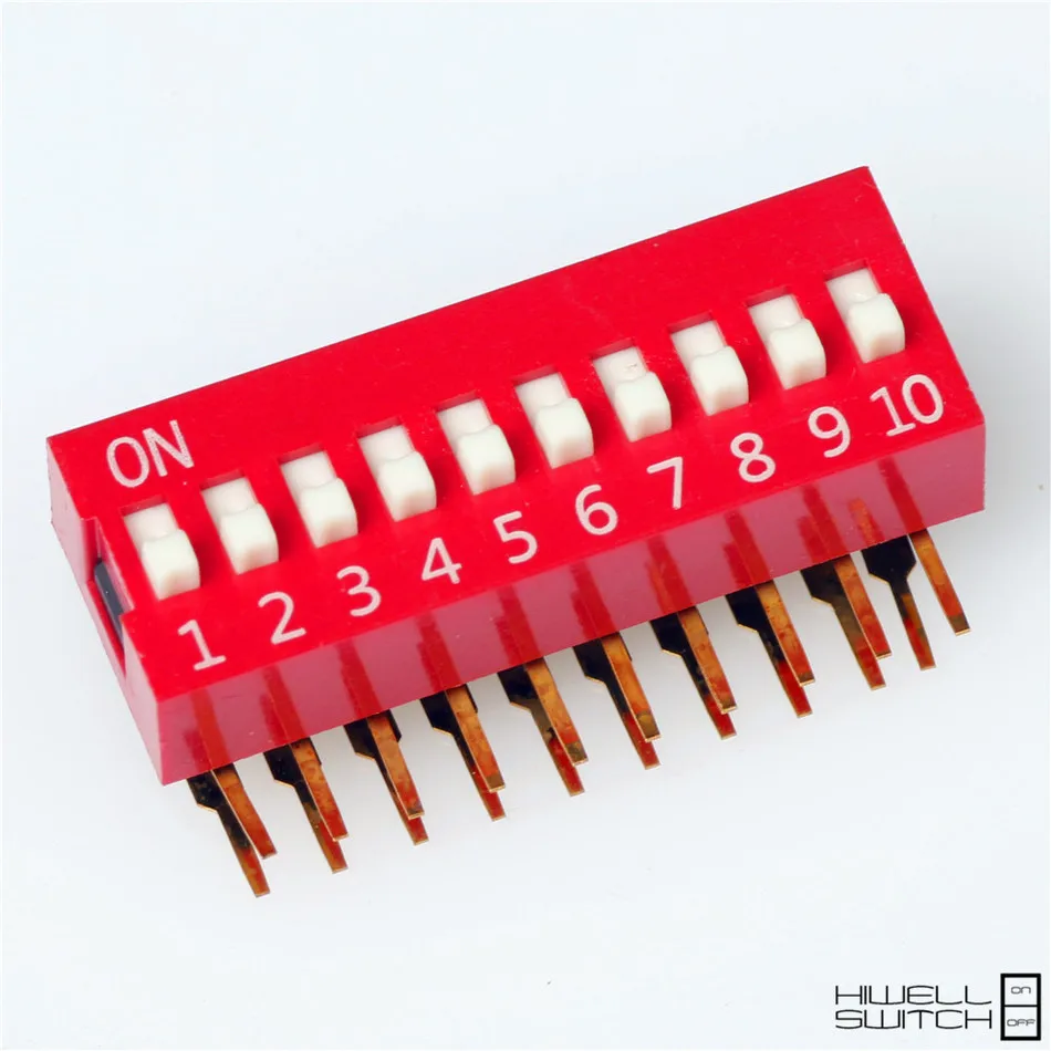 Качественный переключатель DIP 10-позиционный кода Allocate 10 P уровень компас |