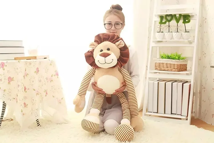 IHS чучело кошки кукла Лев игрушка Instagram дети ребенок мягкую Животные плюшевые игрушки животных плюшевые игрушки Детские куклы и мягкие игрушки